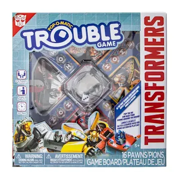 Transformers Pop-O-Matic Trouble Game