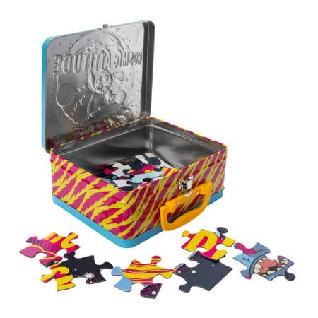 Metal Lunch Box with puzzle - Disney's Stitch “Cosmic Attitude