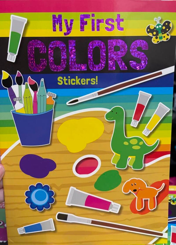 My First Colors Stickers Activity Book