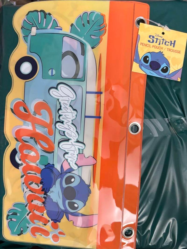 Disney Stitch Aloha Pencil Pouch