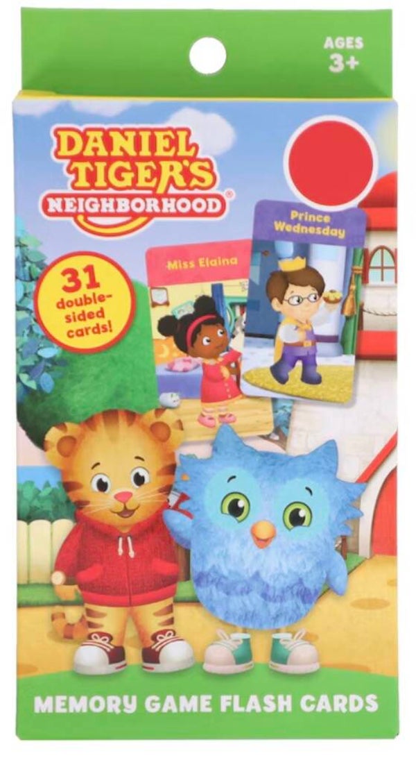 Memory Game Flash Cards - Daniel Tiger’s Neighborhood