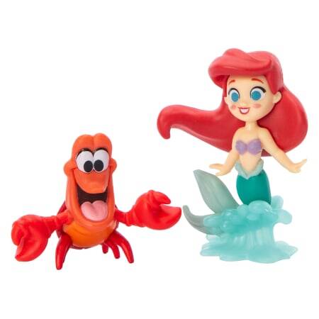 Disney 100 Pixar Figure Set 2 Pack - Ariel & Sebastian | Learning
