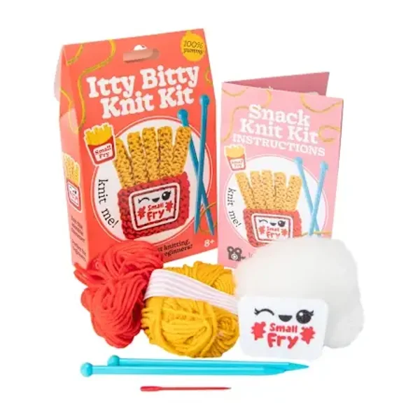 Itty Bitty Knit Kit For Beginners - Small Fry