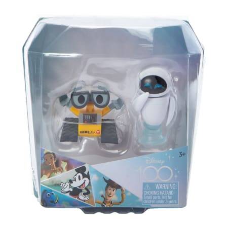 Disney 100 Pixar Figure Set 2 Pack - Eve & WALL-E | Learning Made