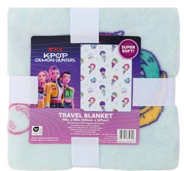 K-Pop Demon Hunters Saja Boys throw blanket