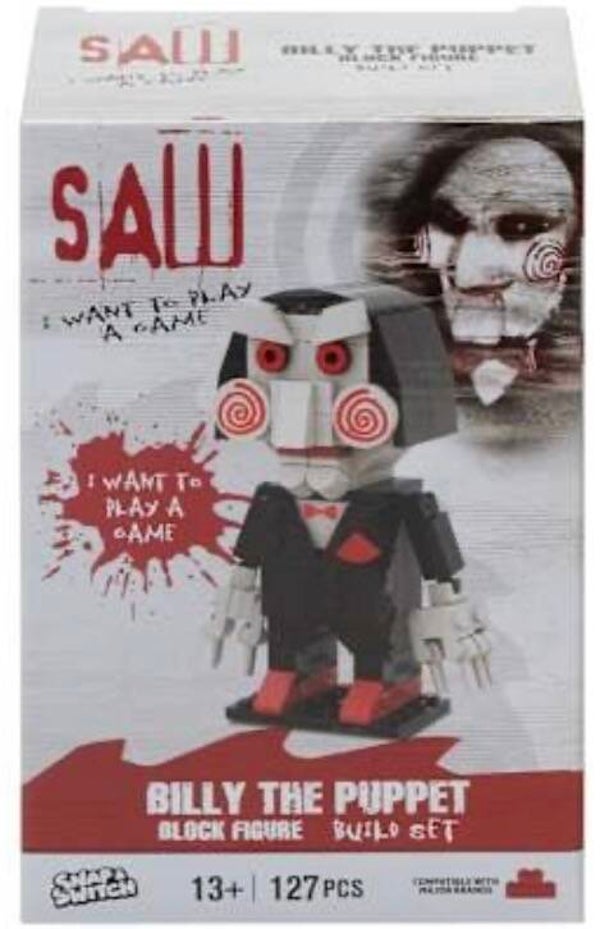 Billy the Puppet Halloween Characters Block Figure Build Set