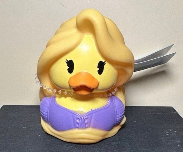 Disney Character Rubber Duck - Rapunzel