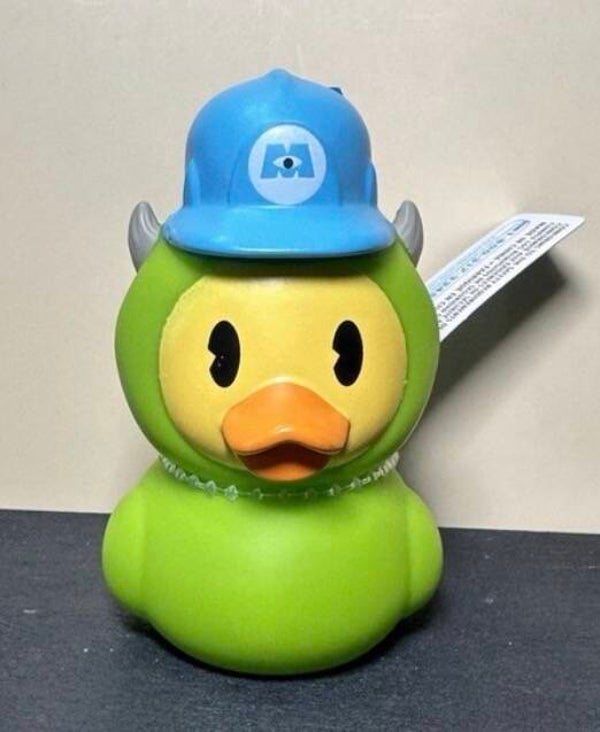 Disney Character Rubber Duck - Mike Wazowski