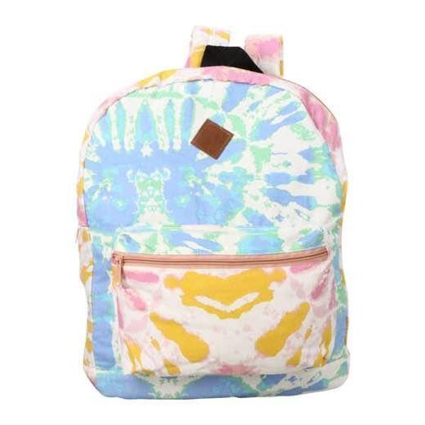 Tie Dye Canvas Backpack - 16 inch