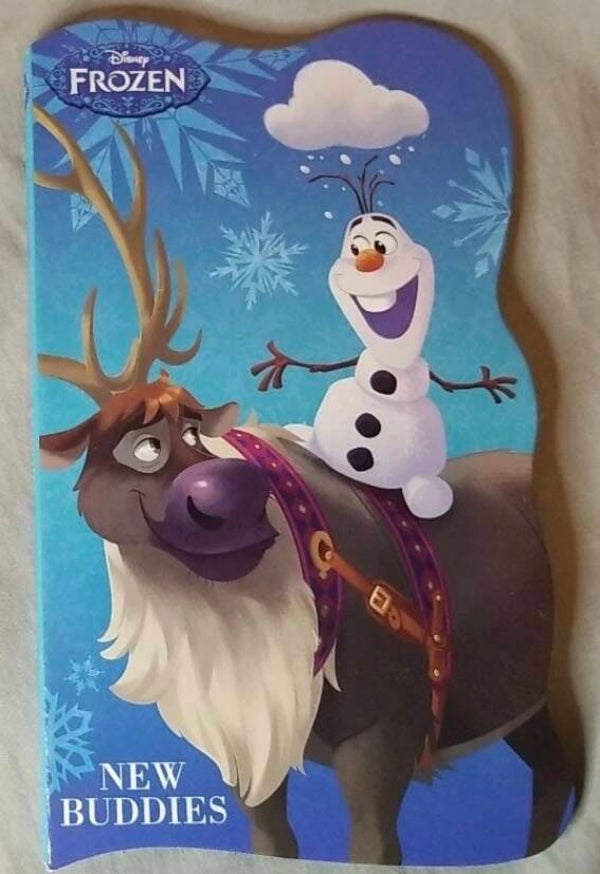 Disney Frozen book - New Buddies