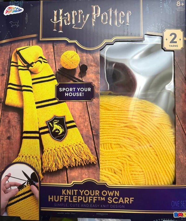 Knit Your Own Harry Potter Scarf Kit - Hufflepuff