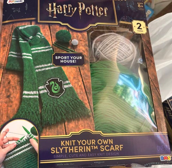 Knit Your Own Harry Potter Scarf Kit - Slytherin