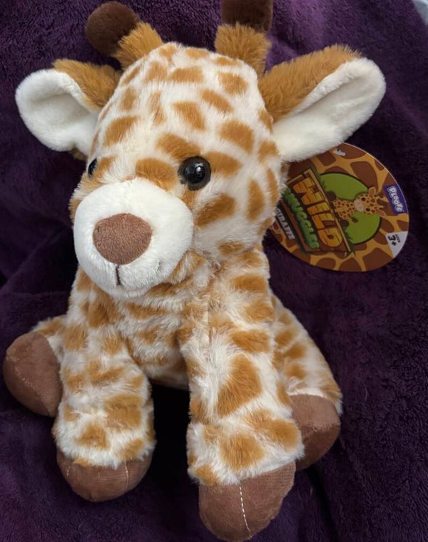 Ploofs Wild Snuggles Giraffe Plush Toy