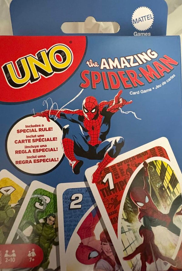 Uno Specialty Card Game - The Amazing Spider-Man