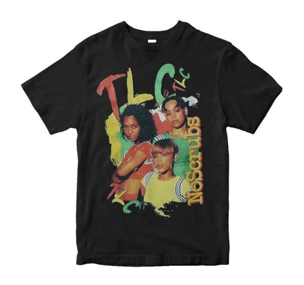 TLC No Scrubs graphic tee (adult unisex T-shirt)