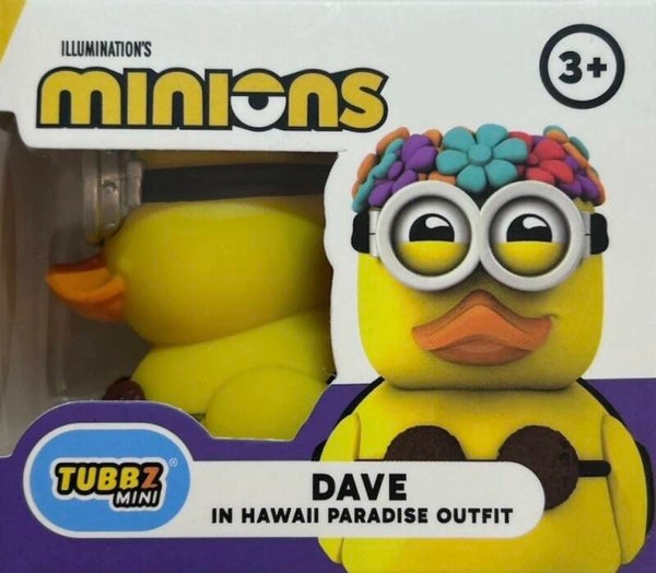 Minions Dave Mini TUBBZ Collectible Duck