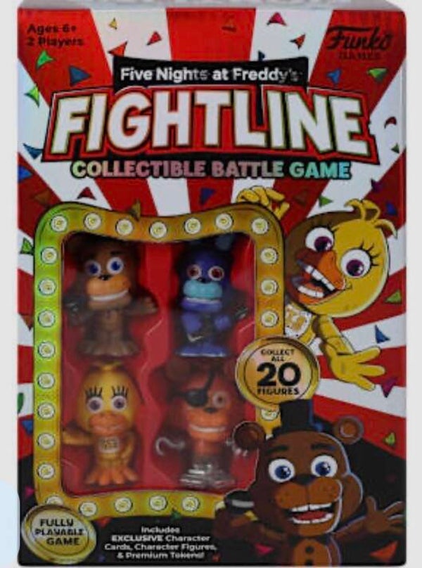 Funko Games Five Nights At Freddy's Fightline Collectible Battle Game Set
