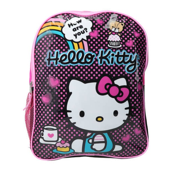Hello Kitty “How Are You?” backpack 15 in