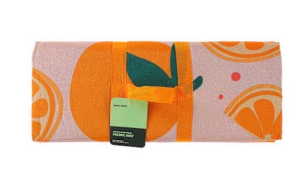 Picnic or Beach Mat - Oranges