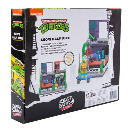 Leo's Half Pipe Construction Set - Teenage Mutant Ninja Turtles