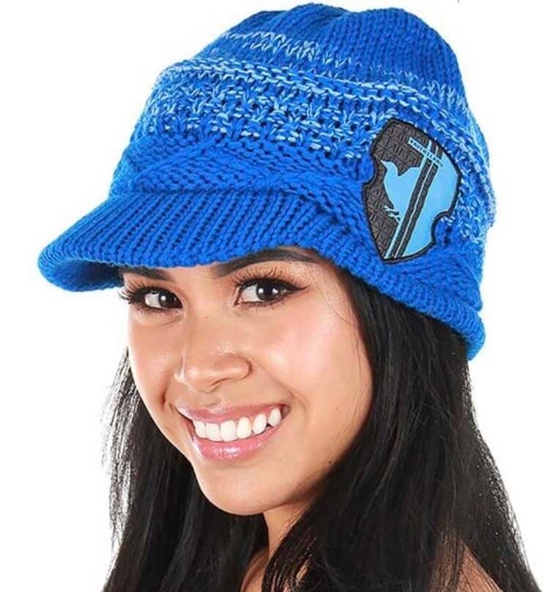 Harry Potter Knit Brim Cap and Other Hats Blue Ravenclaw