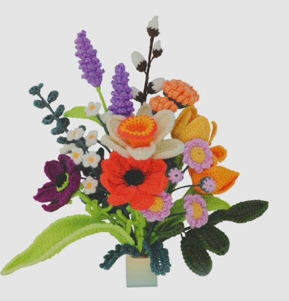 DIY Crochet Flower Bouquet Craft Kit | Learning Made Fun With
