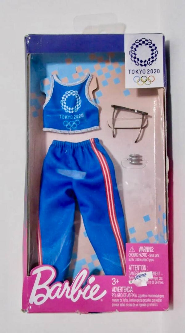 Barbie Fashion Set - Tokyo Olympics 2020 - Blue Set
