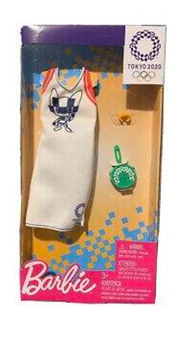 Barbie Fashion Set - Tokyo Olympics 2020 - White Dress Set