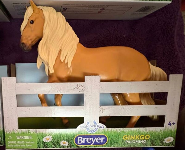 Breyer Farms Toy Horse (Barbie Sized) - Gingko the Palomino
