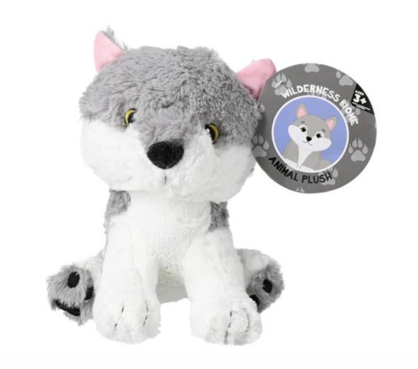 Ploofs Wilderness Biome - Gray Wolf Plush Toy