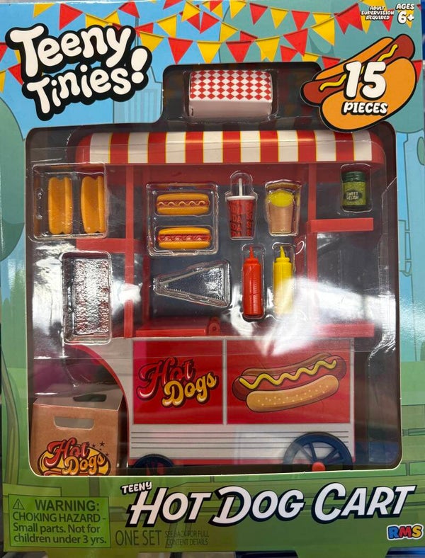 Teeny Tinies - Hot Dog Cart Set (for Barbie sized dolls)
