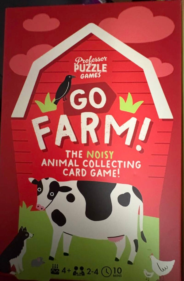 Card Game - Go Farm (like Go Fish but focused on animal sounds)