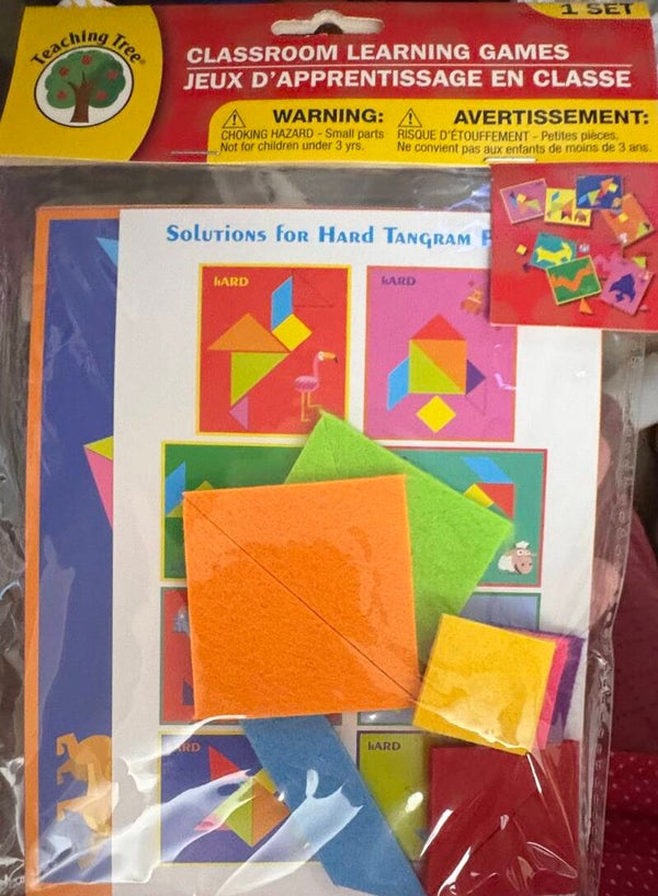 Foam Tangram Shapes