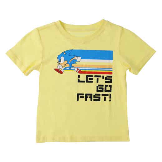 Kid's Sonic The Hedgehog™ 'Let's Go Fast' Graphic Tee (kid’s T-Shirt)