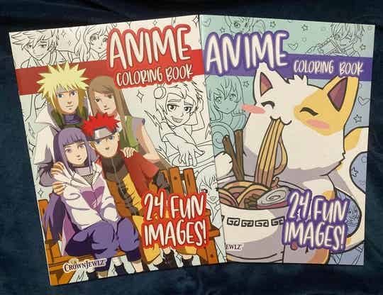 Anime Coloring Books