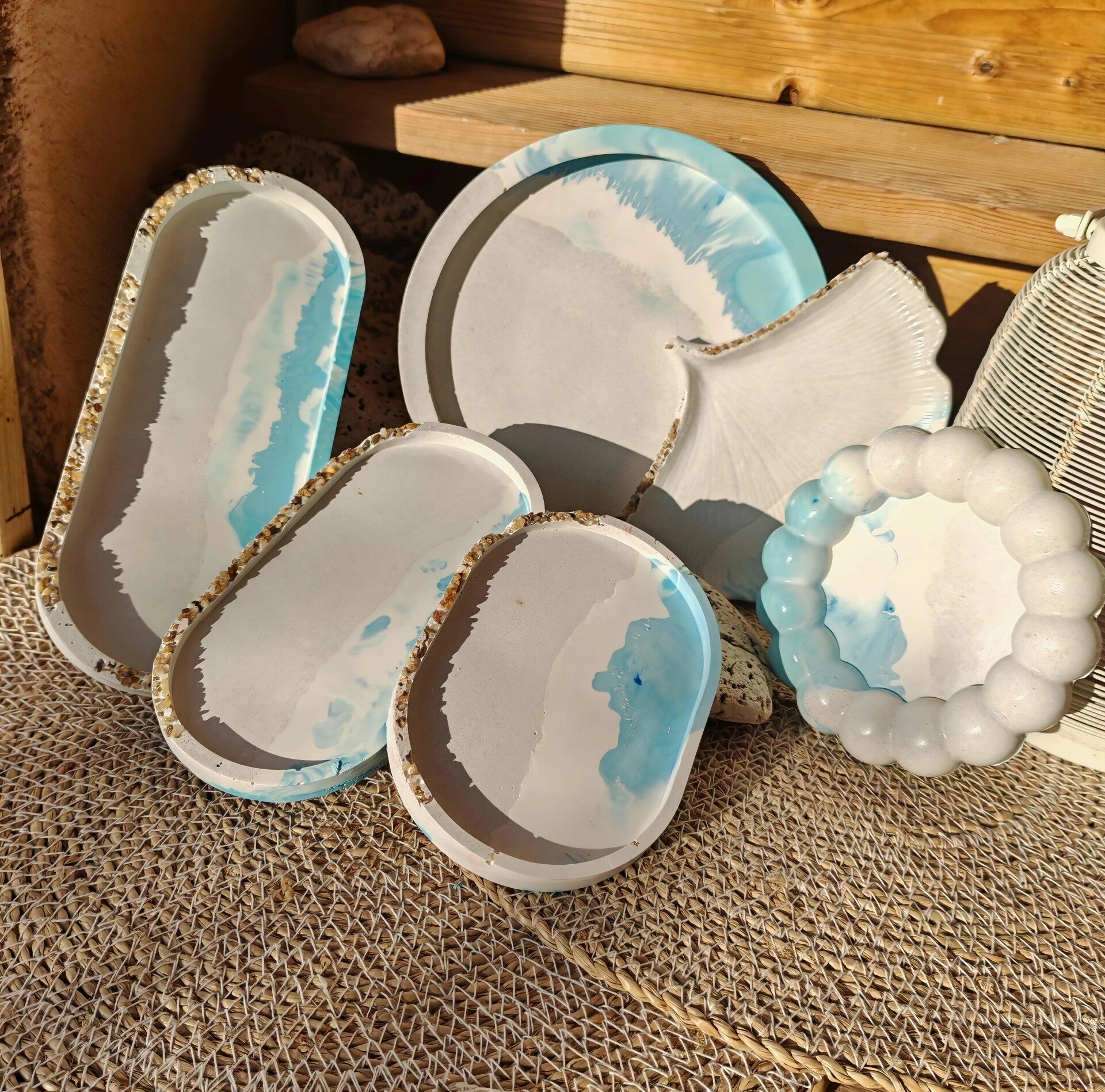 Collection Jesmonite plage