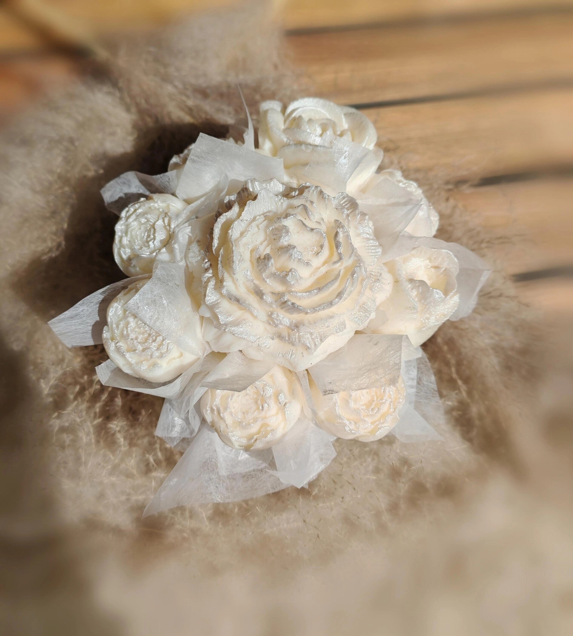 Bouquet Pétales de nacre