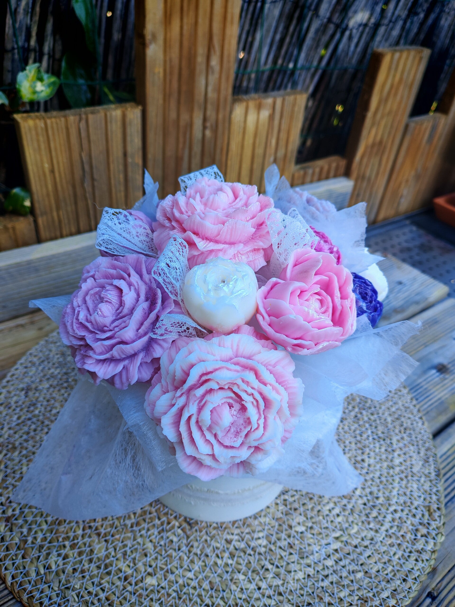 Bouquet pivoines