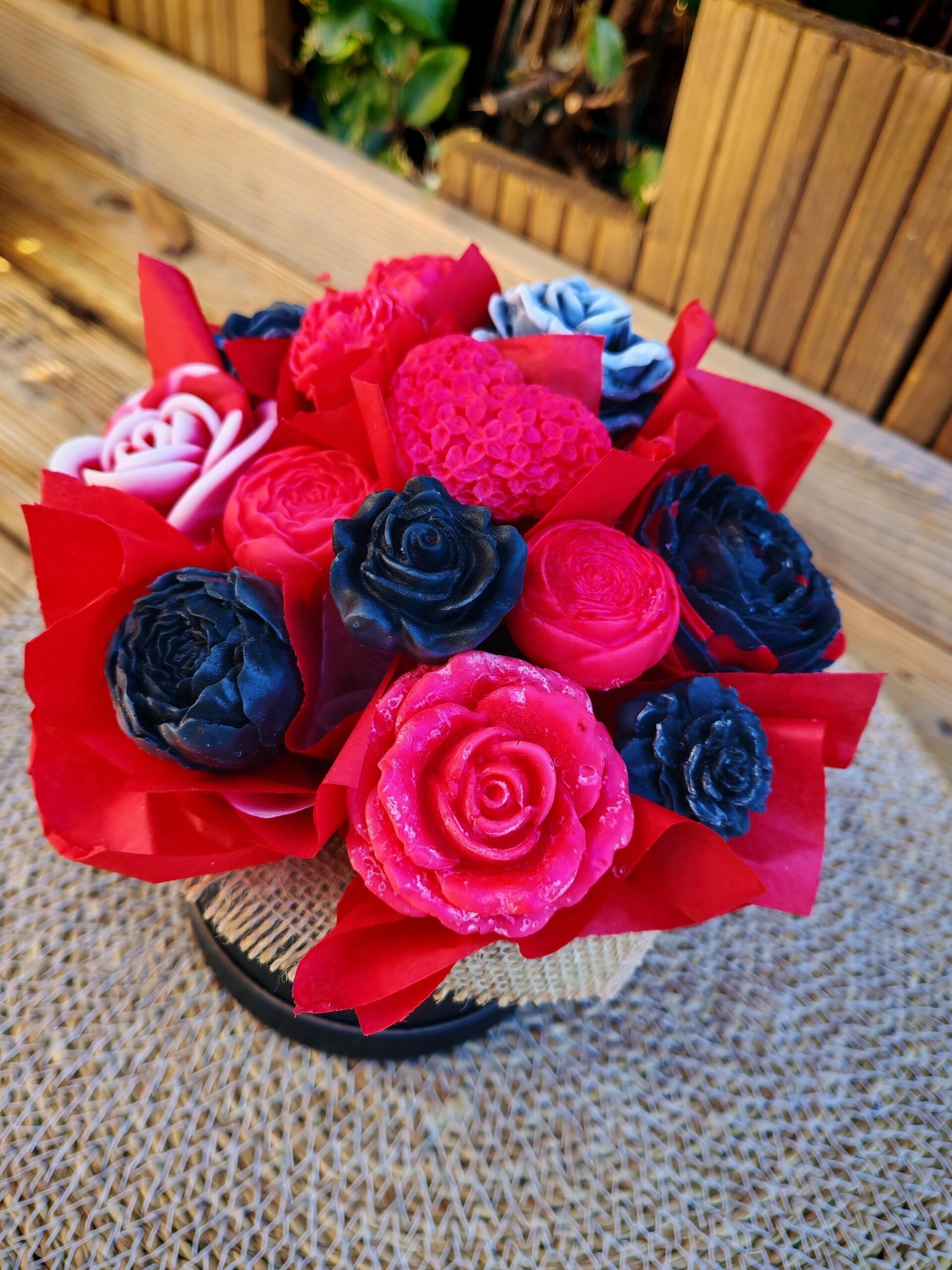 Bouquet Rouge et Noir