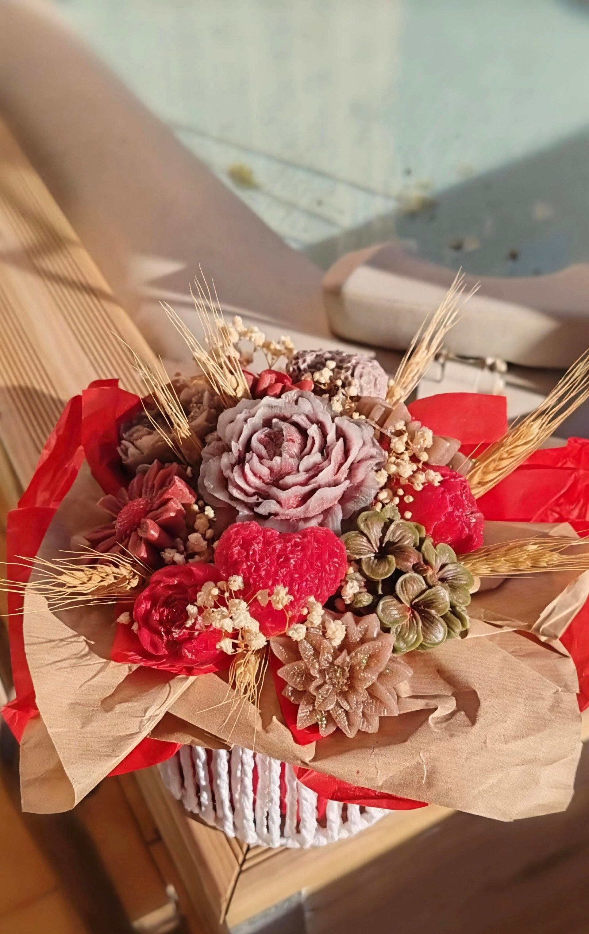 Bouquet de 12 fondants parfumés