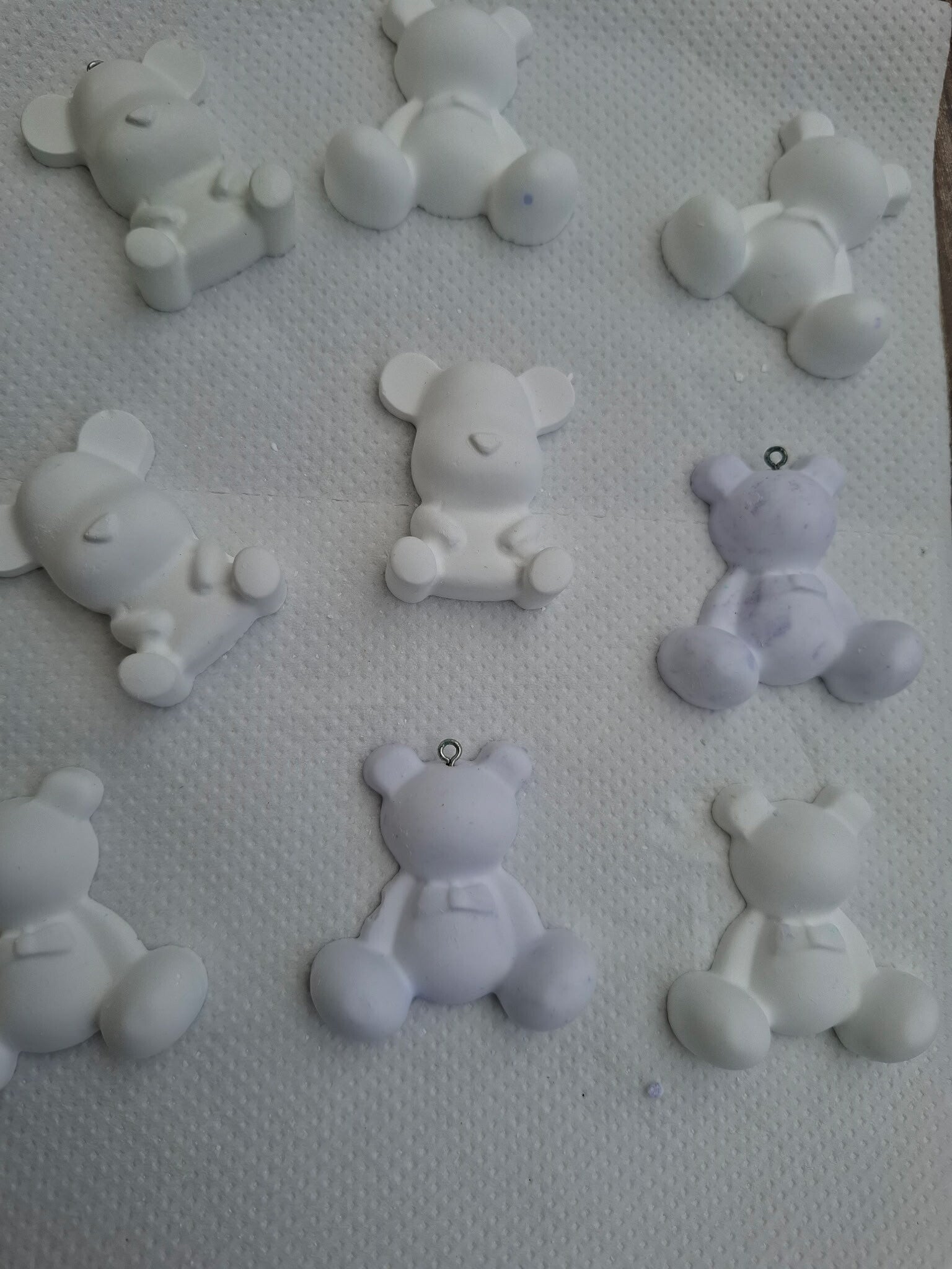 Ourson plâtre