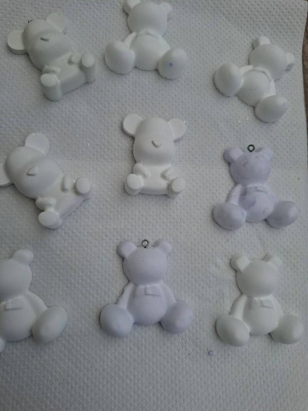 Ourson plâtre