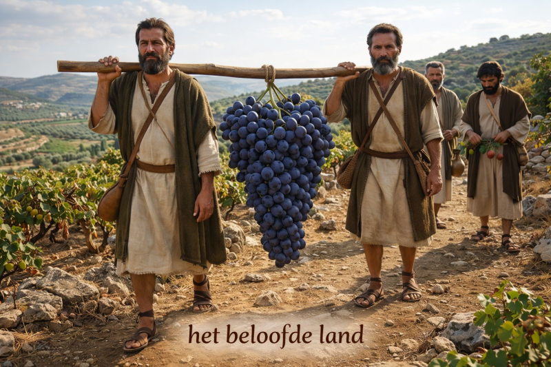 Kanaän, het symbolische beloofde land 