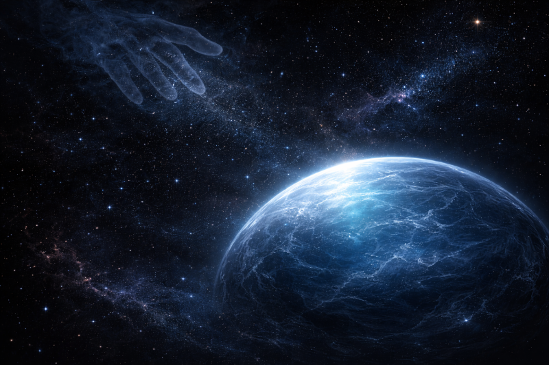 God bestaat, Hij zweefde over het water 