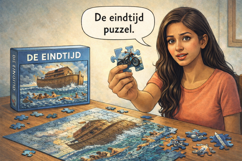 De eindtijd is een puzzel