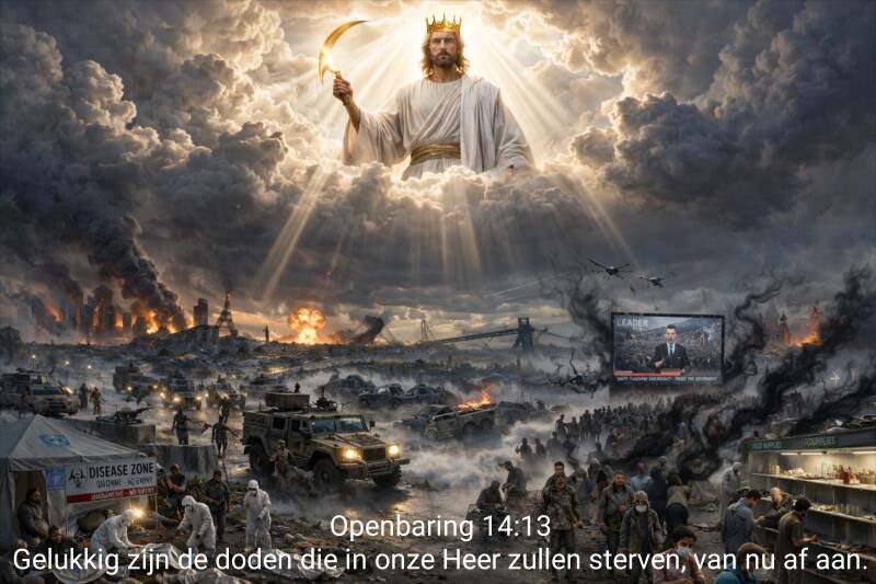 Openbaring 14:14, Openbaring 16:14 & Openbaring 6:7-8.