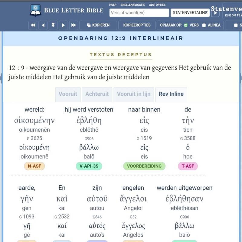 De schepping van de aarde 