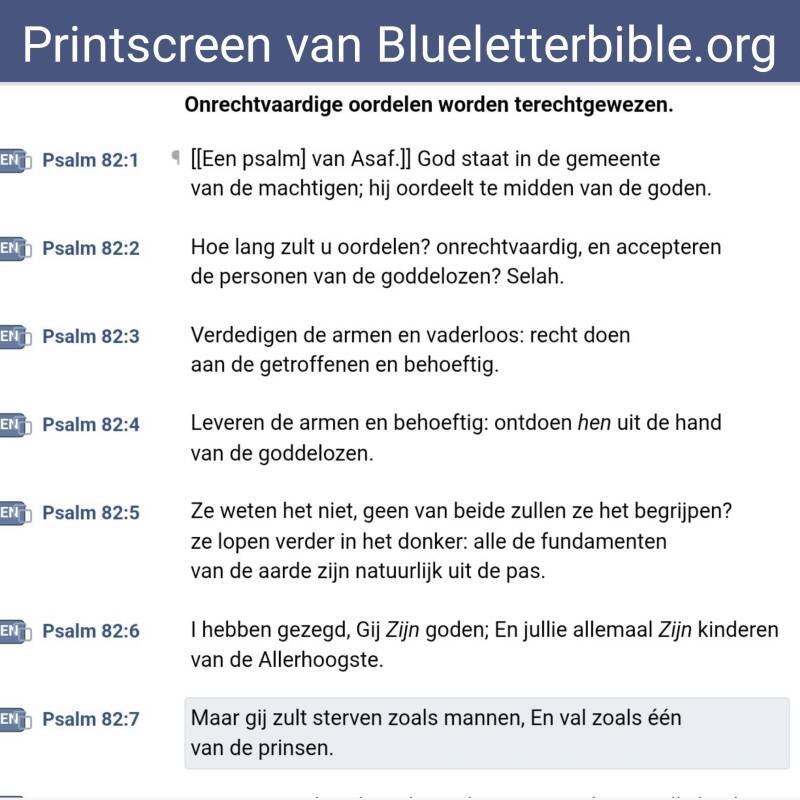 Blueletterbible.org Psalm 82