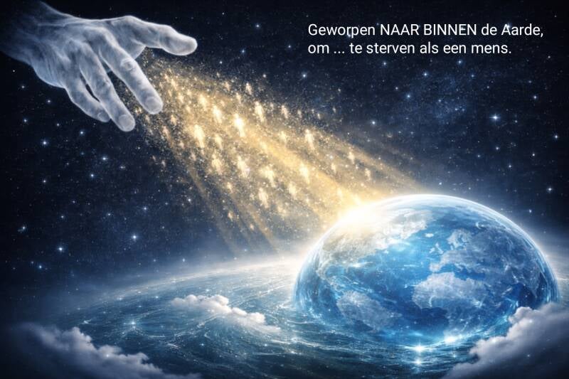 Geworpen naar binnen de aarde om ... te sterven als een mens