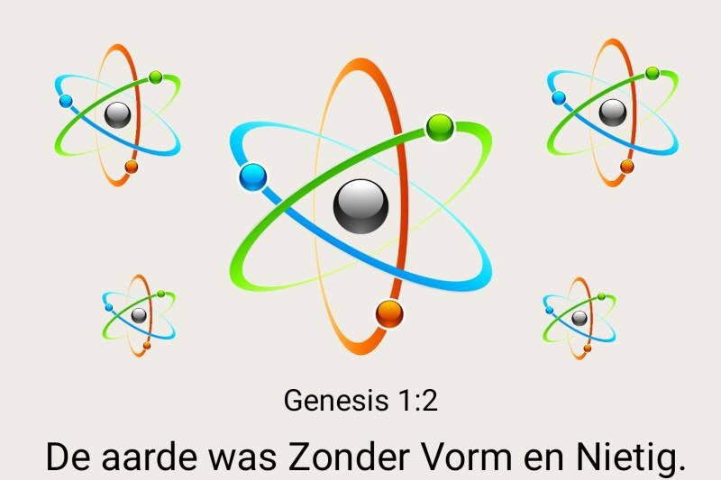 De aarde was Zonder Vorm en nietig 